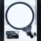 NEEPHO 26CM LED SOFT RING LIGHT WITH 360 ROTATING PAN TILT