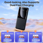 Remax rpp-622 20w+22.5w pd+QC fast charge power bank 10000mah Black
