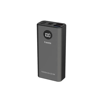 FAXITE M10PRO 10000mah 22.5W METAL DIGITAL DISPLAY QUICK CHARGE 4.0 POWER BANK