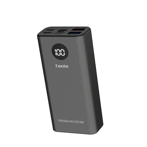 FAXITE M10PRO 10000mah 22.5W METAL DIGITAL DISPLAY QUICK CHARGE 4.0 POWER BANK
