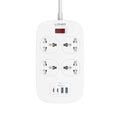 LDNIO SC4407C 2500W POWER EXTENSION 4 SOCKETS 2 USB-A + 2 USB-C 2M
