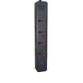 New 403puc Speed-X Premium Portable Power Strip 4socket+2usb+1type-C Port