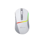 Xtrike Me Gm-322 Wired Gaming Mouse 7200 Dpi Rgb Backlight Ergonomic Design White