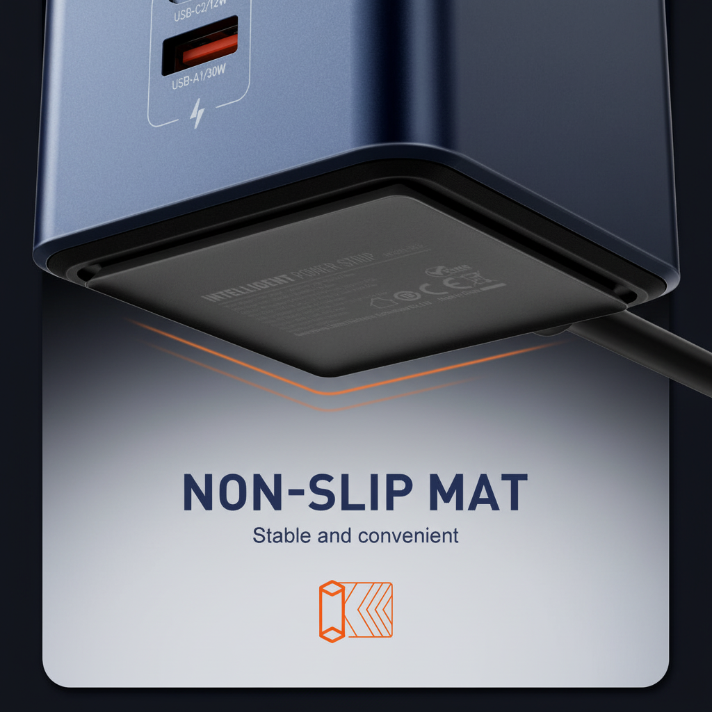 LDNIO SC2 non-slip mat - stable and convenient