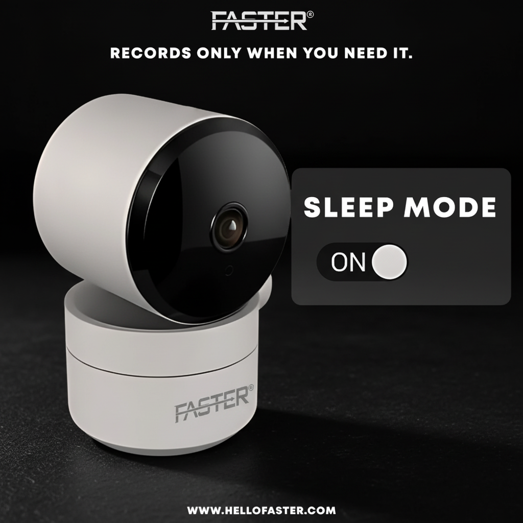 FASTER A30 Sleep Mode Feature - Dark Theme