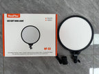 NEEPHO 33CM LED SOFT RING LIGHT WITH 360 ROTATING PAN TILT