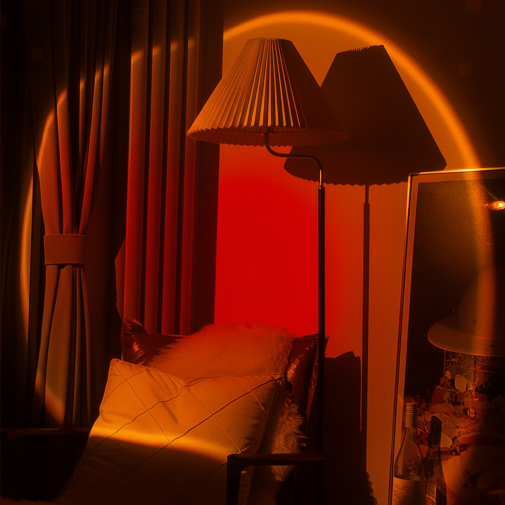 Sunset Lamp Bedroom