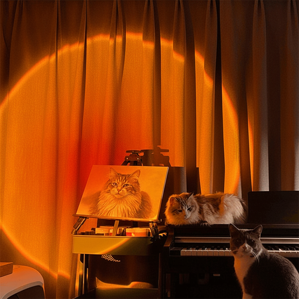 Sunset Lamp Cozy